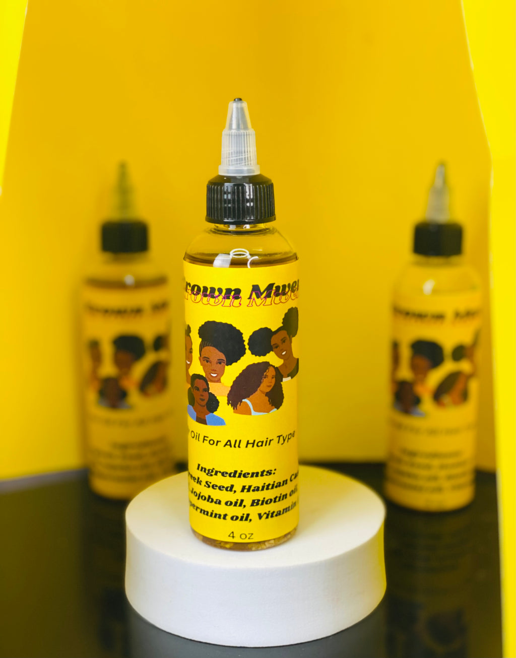 Herbal Growth Elixir – Haitian Castor Oil Infused Hair Nourishment