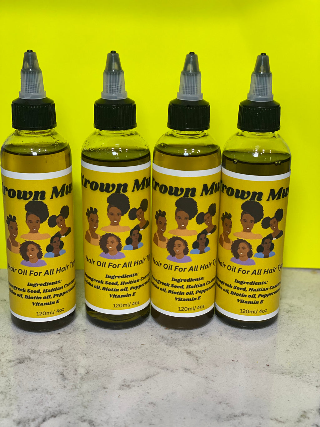 Herbal Growth Elixir – Haitian Castor Oil Infused Hair Nourishment