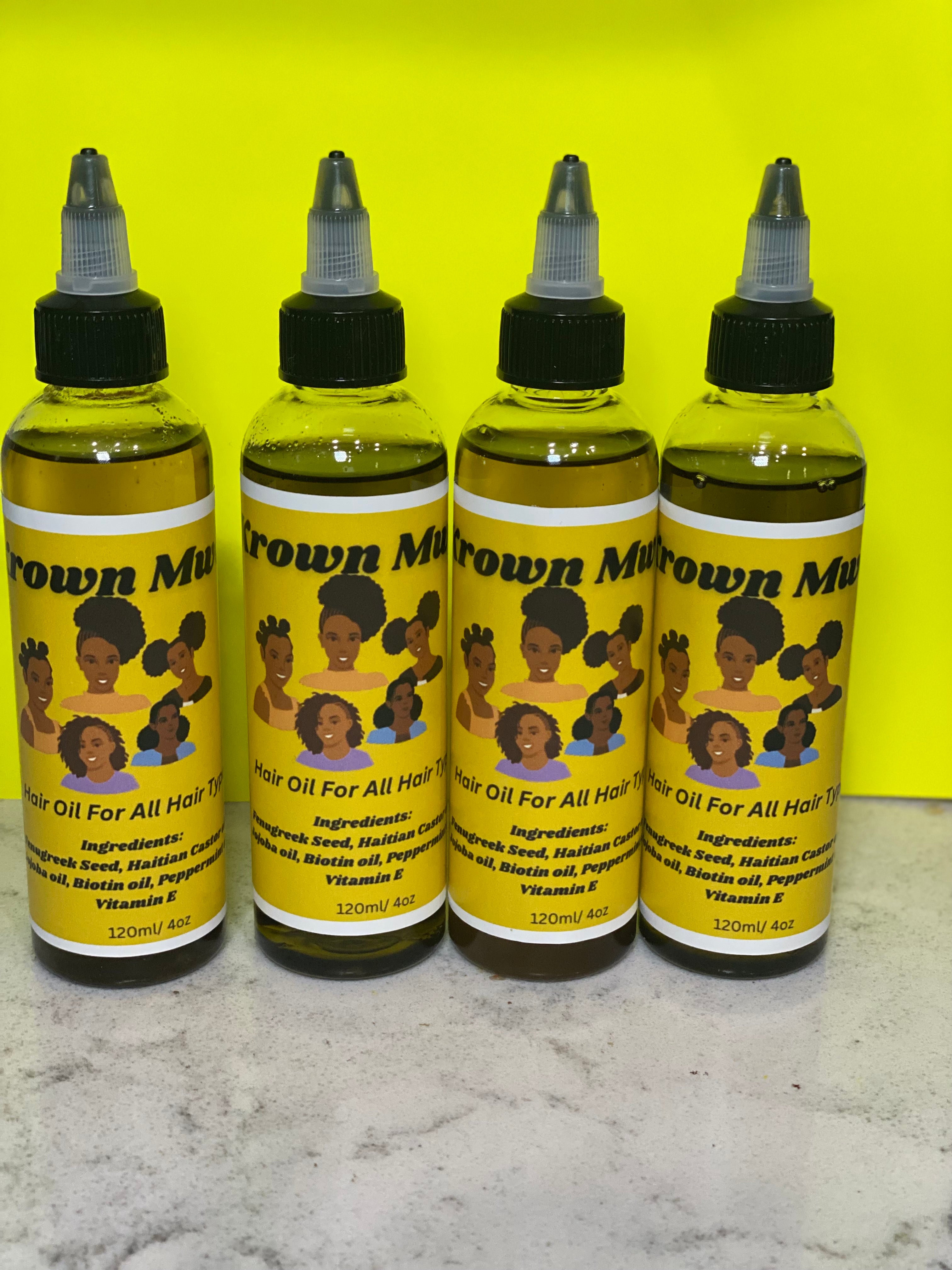 Herbal Growth Elixir – Haitian Castor Oil Infused Hair Nourishment